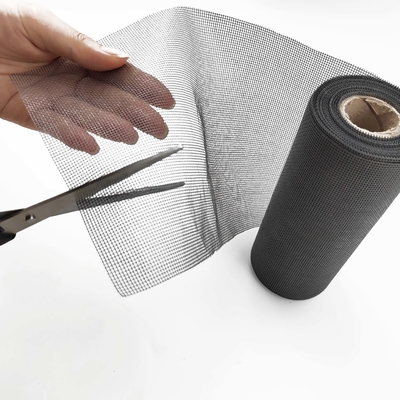 0.25mm Fibra di vetro Mosquito Mesh per larghezza grande 0.6m-3.0m