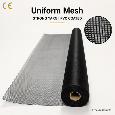 Standard Weight 120g per metro quadrato Fibra di vetro Insect Screen Mesh Size 18 by 16 and Durable Window Door Insect Protection Material