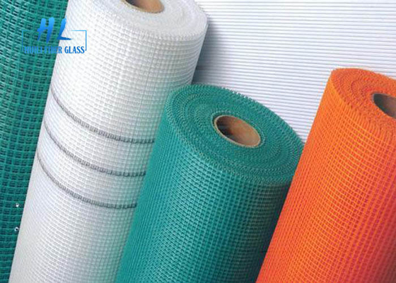 50m-200m Lunghezza Forte resistente alle intemperie Rete di fibra di vetro blu di rinforzo
