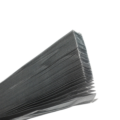 maglia pieghettata zanzara piegante dello schermo della finestra del poliestere di colore di Grey di 8ft 9ft