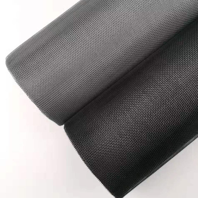 Maglia nera dell'insetto della vetroresina del carbone di 18*14 0.33mm per lo stagno ed il patio
