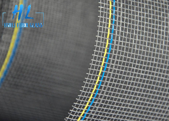 Nastro di tessitura semplice colorato per moscerini in fibra di vetro con larghezza massima di 3,0 m e diametro di filo di 0,25 mm